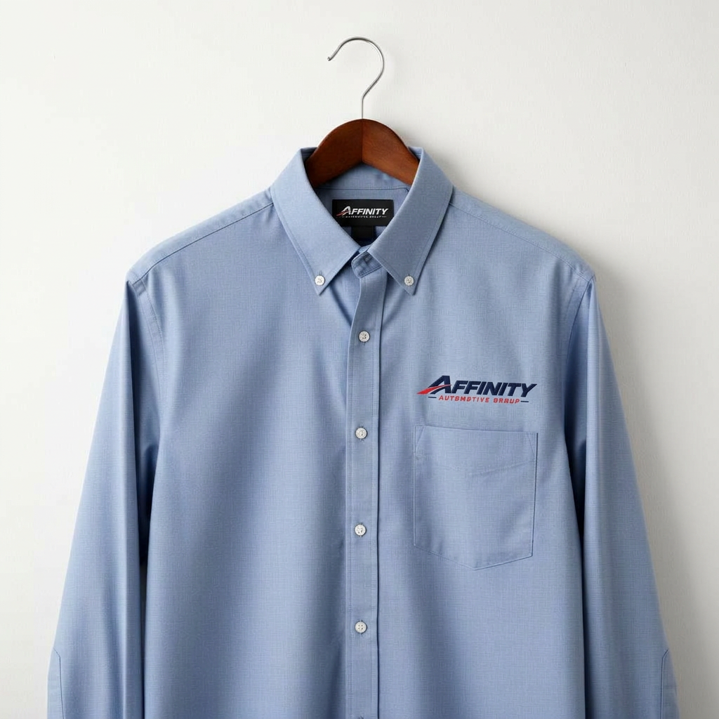 Affinity service technician button-up shirt