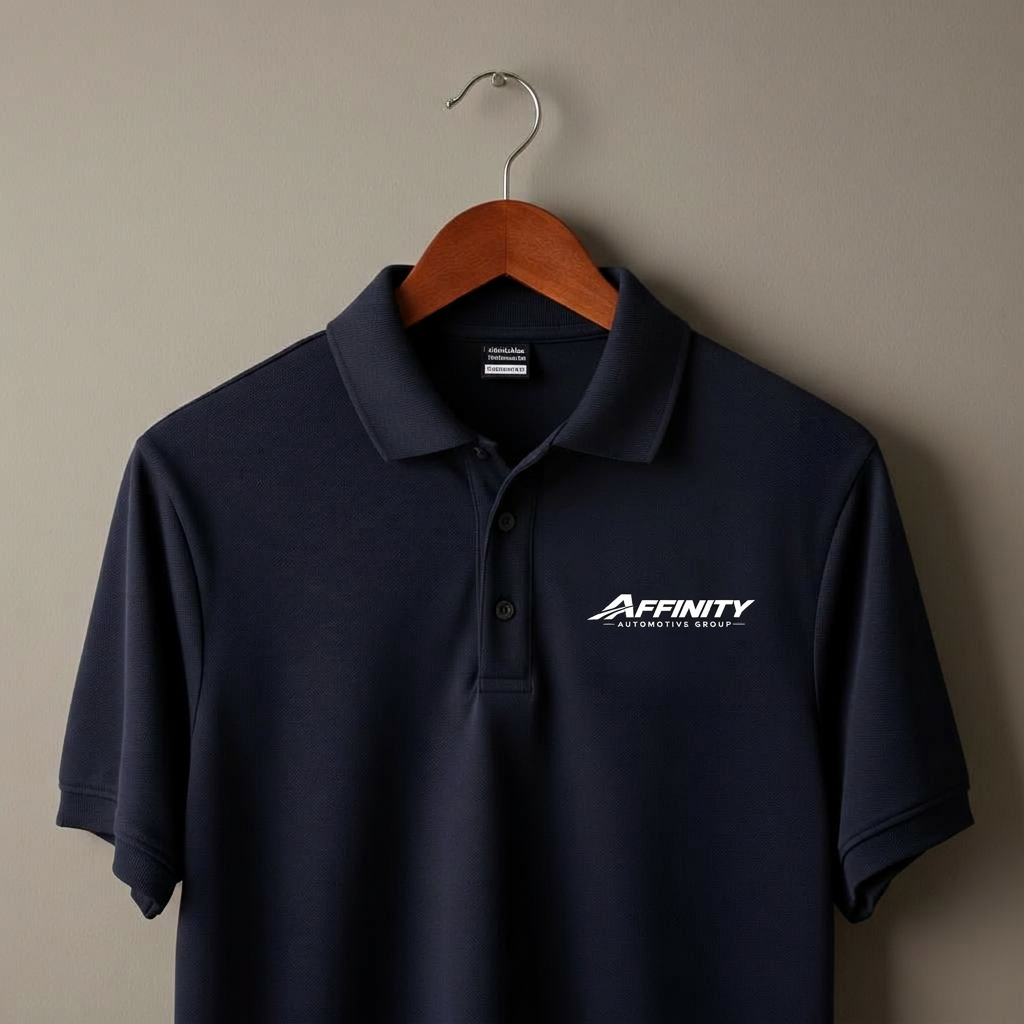 Affinity sales polo shirt